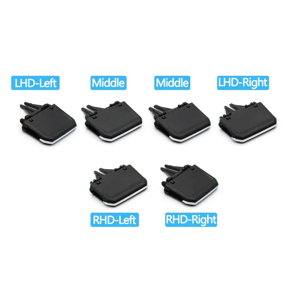 Front AC Vent Grille Air Outlet Tab Clip Paddle Adjust Repair Kit For VW Volkswagen Tiguan 2017 2018 2019 2020 2021 2022 2