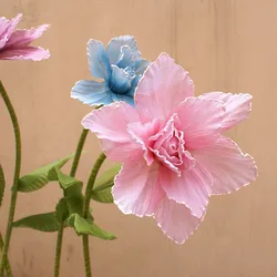 DIA30-80CM Artificial Large Rose Flower Head Giant Flower Props Wedding Home Guide Background Decoration Photo Props