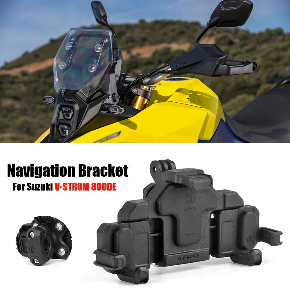 

For Suzuki V-STROM 800DE V-Strom 800DE 2023 Mobile Phone Holder Motorcycle 9mmto16mm GPS Navigation Bracket Support