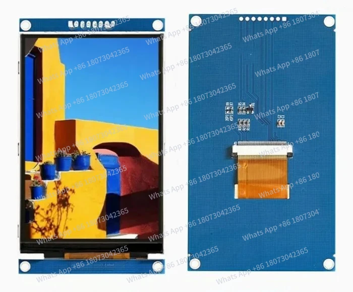 

4,0-дюймовый цветной ЖК-дисплей с разрешением 262K, 8-контактный, с платой и контроллером ST7796/ILI9488, 320(RGB)*480
