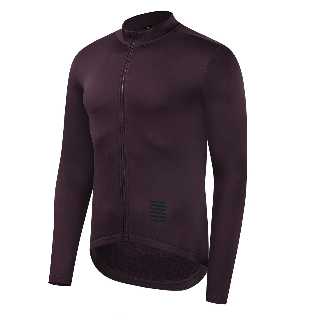 Ykyw Herren Pro Herbst Winter Langarm Thermo Fleece Jacke MTB Mann Rad trikot Fahrrad hemden Outdoor Fahrrad Kleidung Mantel – Detail 23