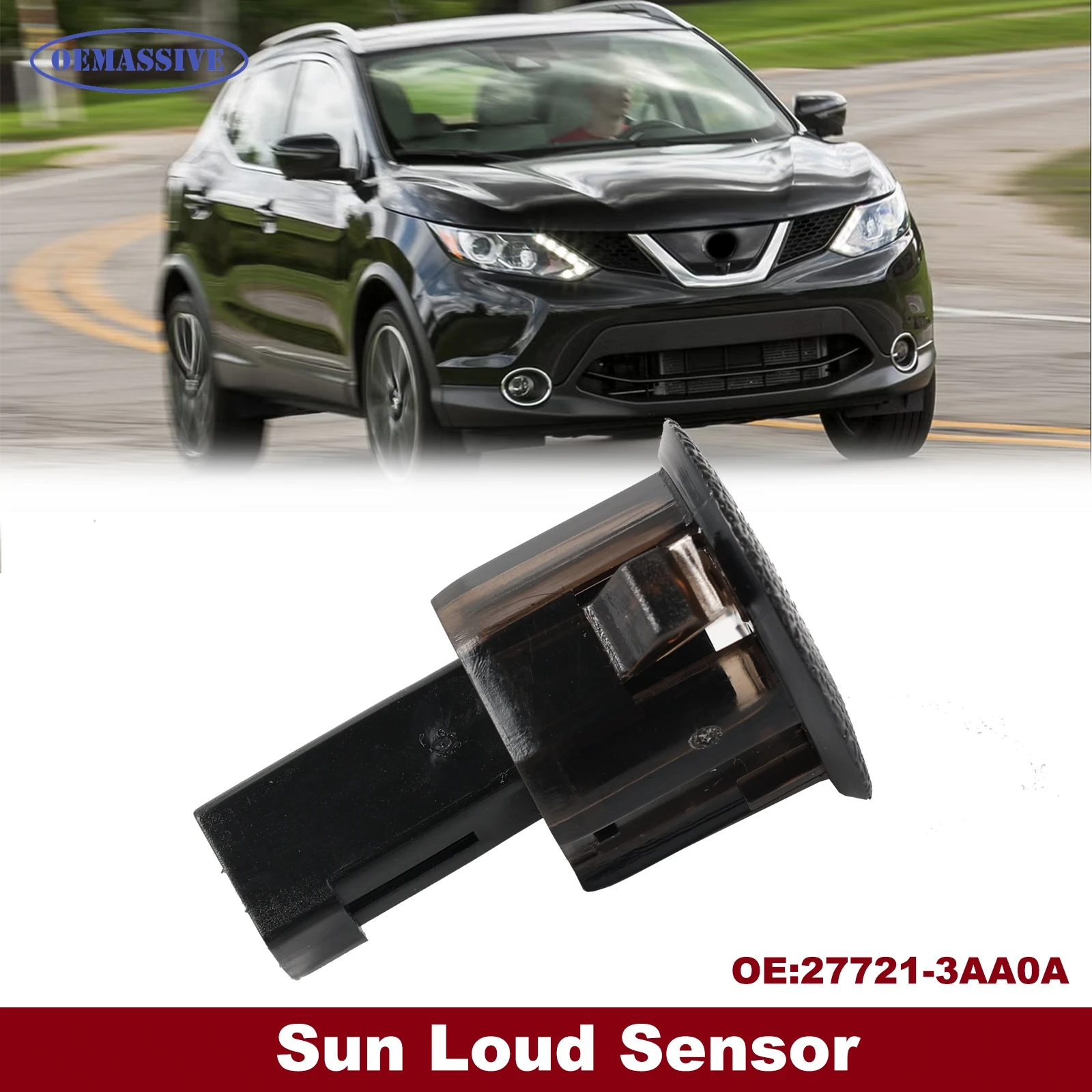 For Nissan Qashqai Juke X-Trail Cube 2000-2021 Sun Load Sensor 27721-3AA0A Auto Climate Control Parts Solar Sensor 277213AA0A