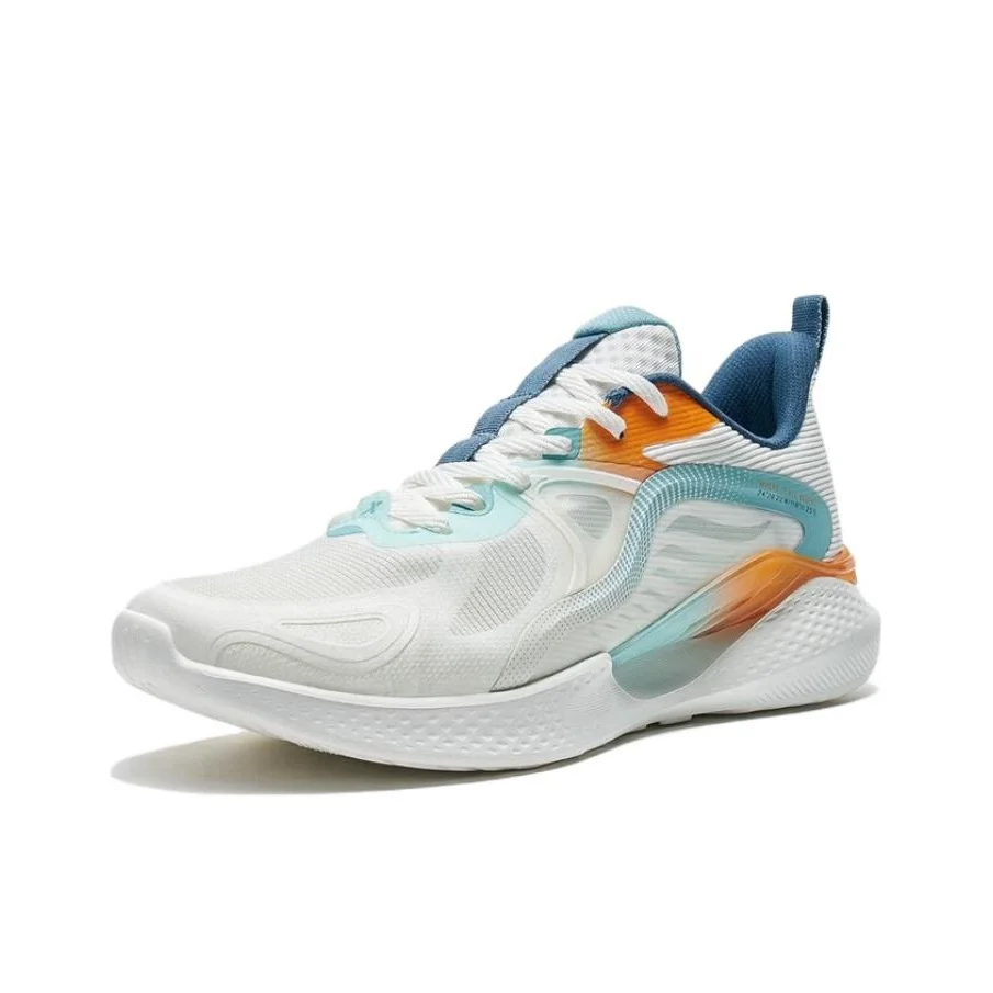 XTEP Galloping Wind 1.0 Cushioning Slip Resistant Abrasion Resistant Breathable Low top Running Shoes Men's 877119110004/