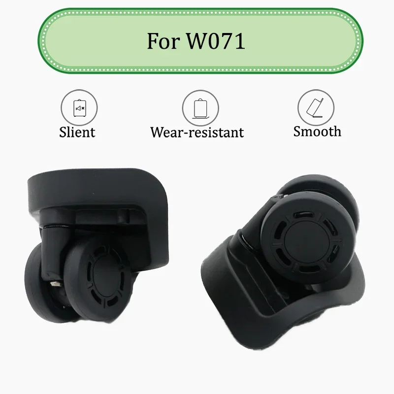 

For W071 Universal 80mm/70mm/100mm Luggage Wheels Replacement Luggage Wheel Parts Silent and Smooth Rolling