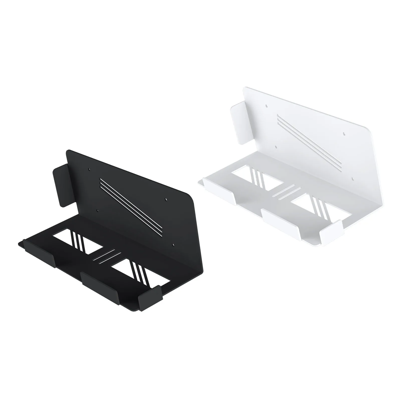 Console Holder Wall Mount Floating Behind TV Wall Bracket for Gaming Console Controller Headphone Screw Fixation for PS5