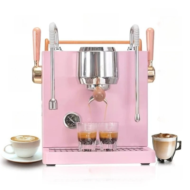 Three Boilers 220V  CM-D1 Semi-automatic Espresso Machine Double Pumps and Small Commercial Coffee Machine