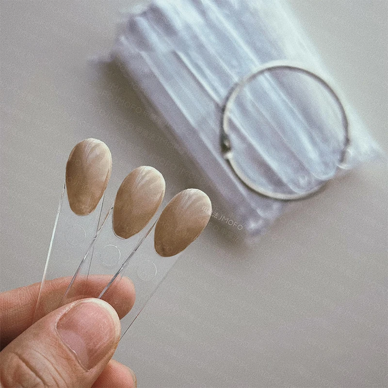 

50pcs False Nail Tips Polish Palette Nail Art Practice Fan Color Sticker Display/Press On Nails Showing Shelf False Nail Tool