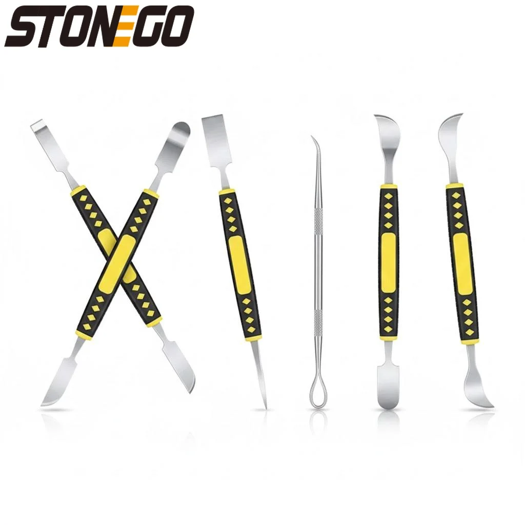 

Набор инструментов 6-в-1 для ремонта мобильных телефонов, планшетов, ноутбуков, умных часов, металлический лом, ручной инструментарий