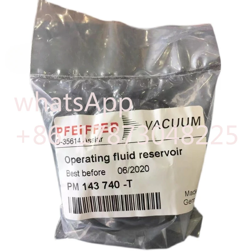 Original Authentic Pfeiffer Helium Mass Spectrometer Leak Detector Molecular Pump Oil Cotton Pad PM143740-T