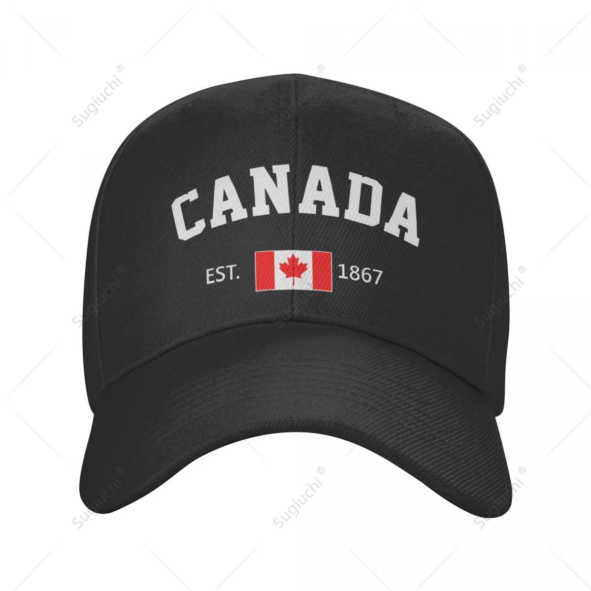 Baseball Cap Canada EST.1867 Independence Day Wild Sun Shade Peaked Adjustable Outdoor Caps