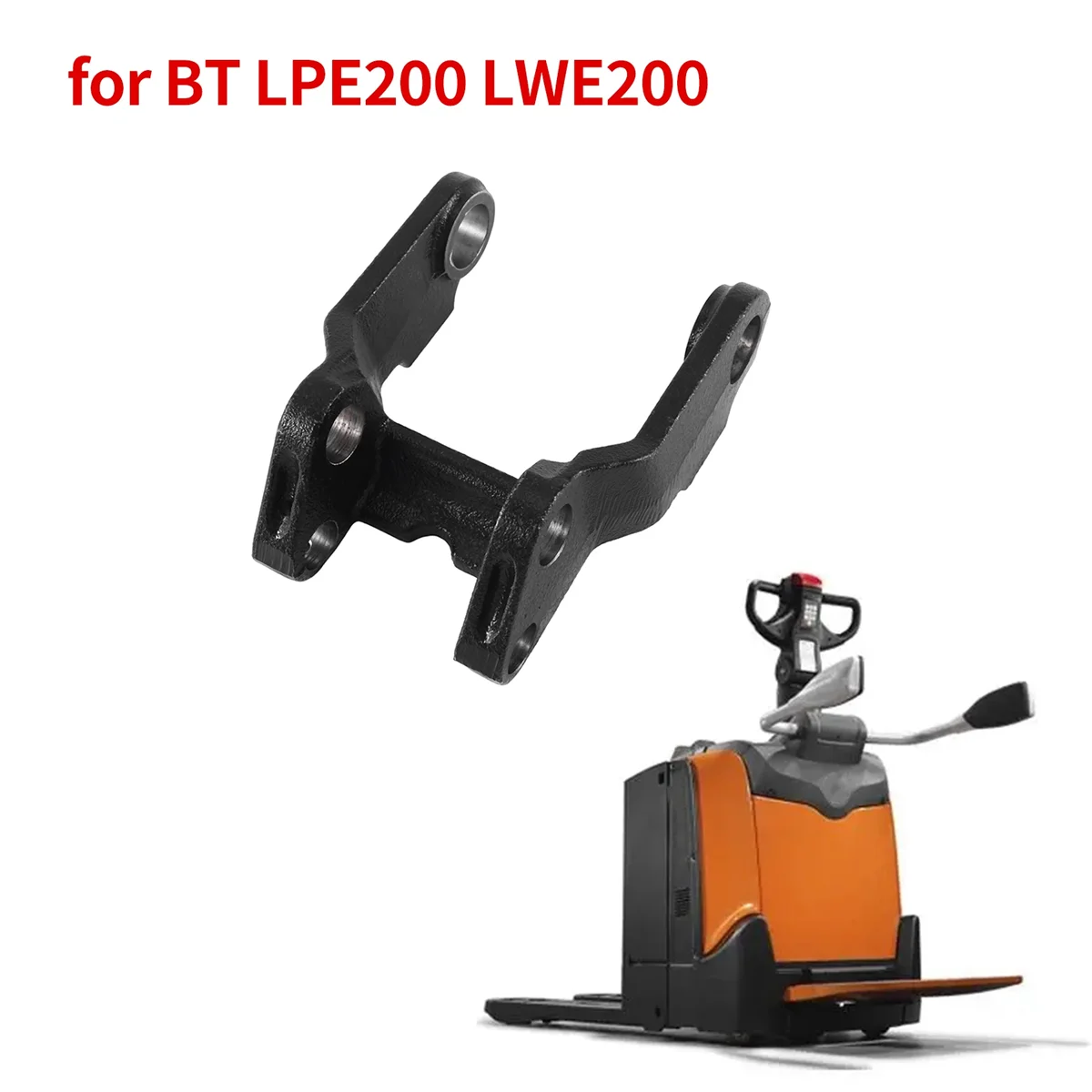 132523 Electric Forklift Pallet Truck Parts Carrying Wheel Bracket for BT