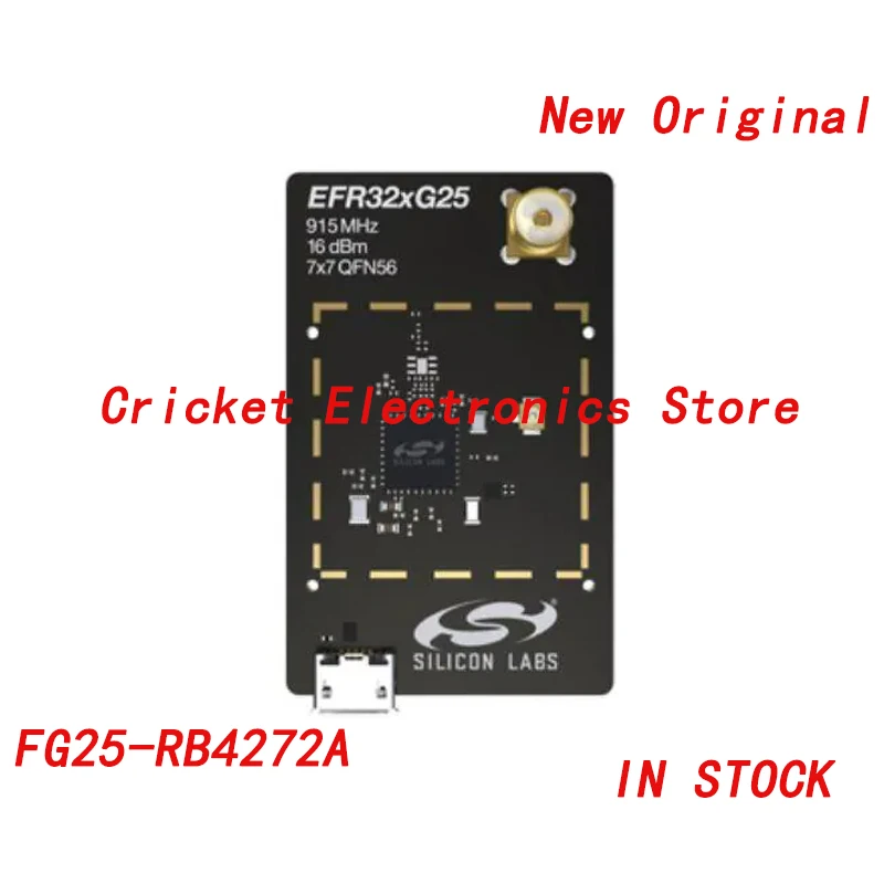 

FG25-RB4272A RF development tool EFR32FG25 470 MHz+16 dBm Radio Board