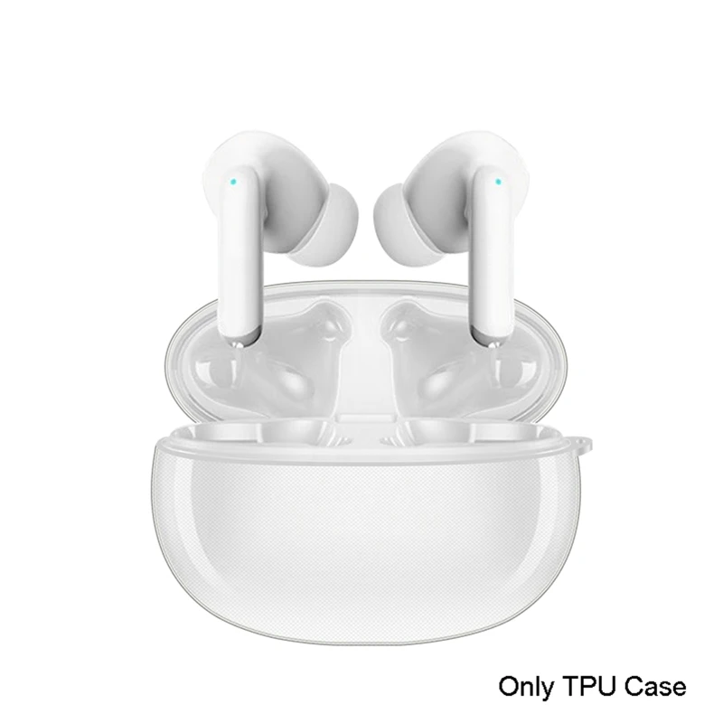 Transparent Protective Case For Lenovo XT88 Wireless Headphone Protector Case Cover Shockproof Shell Housing Anti-dust Sleeve