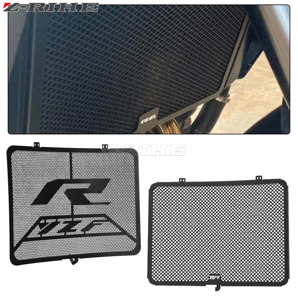 

For Yamaha YZF-R6 YZF R6 YZFR6 YZFR1 Radiator Grille Cover Guard Protection Protetor 2006-2016 2015 2014 2013 YZF R1 2007-2008