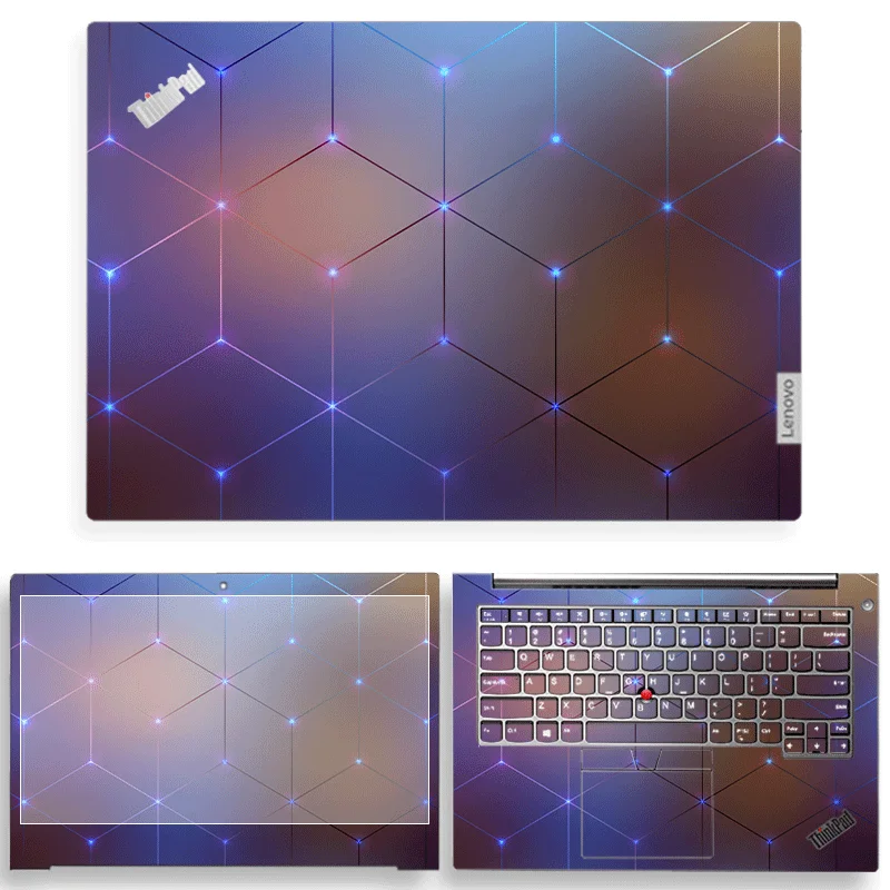 Película de cubierta adhesiva de vinilo para Lenovo Thinkpad X1 Nano, precortado estilo personalizado, 1 bisel de pantalla, 1 reposamanos, 13 