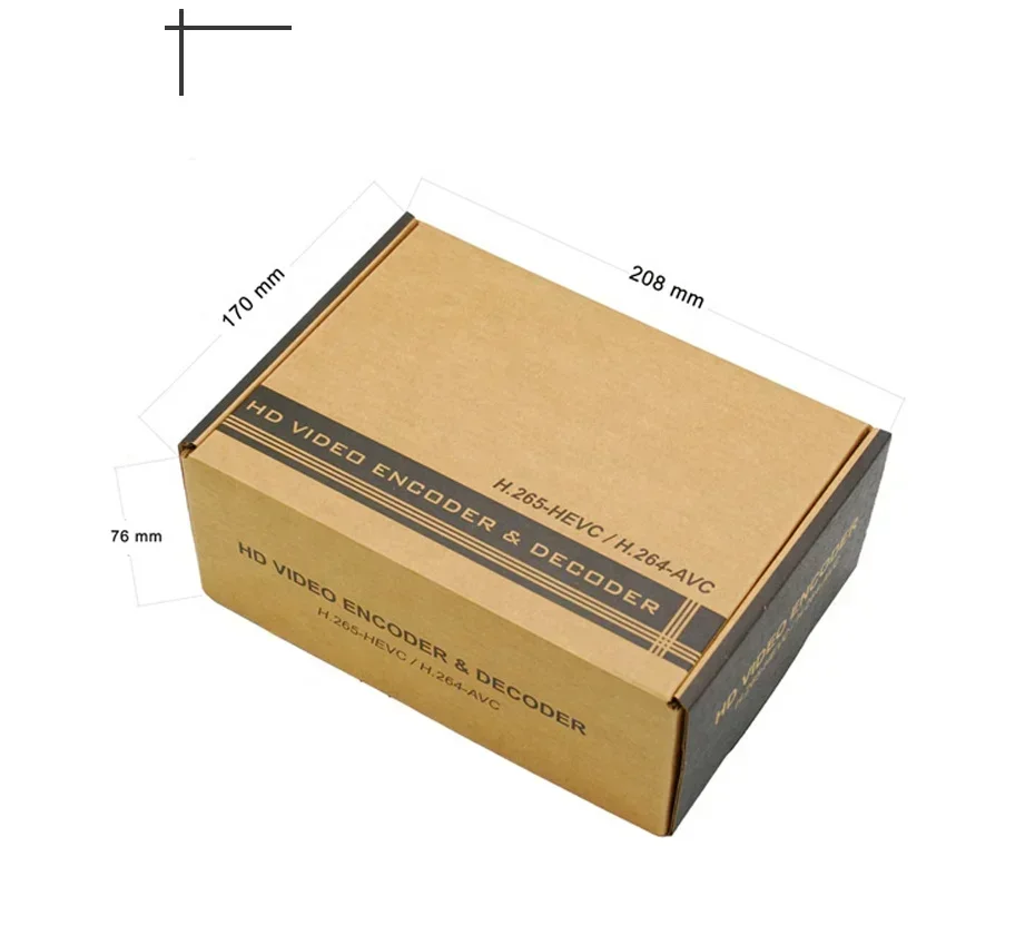 

In stock New H.265/H.264 Video Decoder 4K Support RTMP Server HDMI CVBS VGA IP Camera Decoder