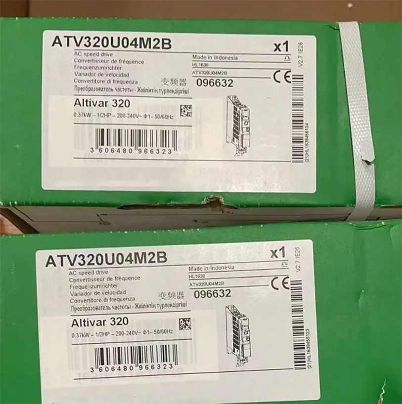 العلامة التجارية الجديدة ATV320U02M2B ATV320U04M2B ATV320U06M2B ATV320U07M2B ATV320U11M2B ATV320U22M2B ضمان لمدة سنة واحدة