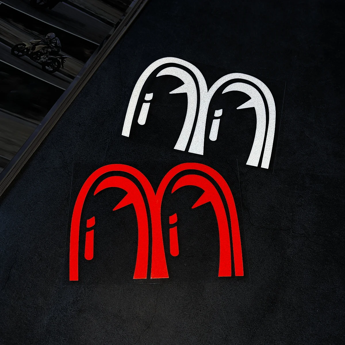 Big Eyes Waterproof Vinyl Sticker For Motorcycle Body Helmet Fuel Tank Fit Voge Zontes Kawasaki Yamaha BMW Decor Accessories