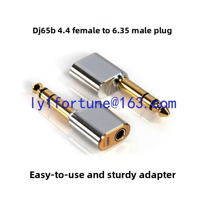DJ65B DJ65A DJ65M 3.5 Stereo 4.4 Female to 6.35 Male Adapter