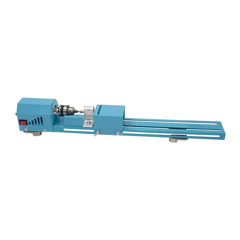 Small lathe, DIY, woodworking home antique, handmade bead machine, miniature Buddhist bead machine