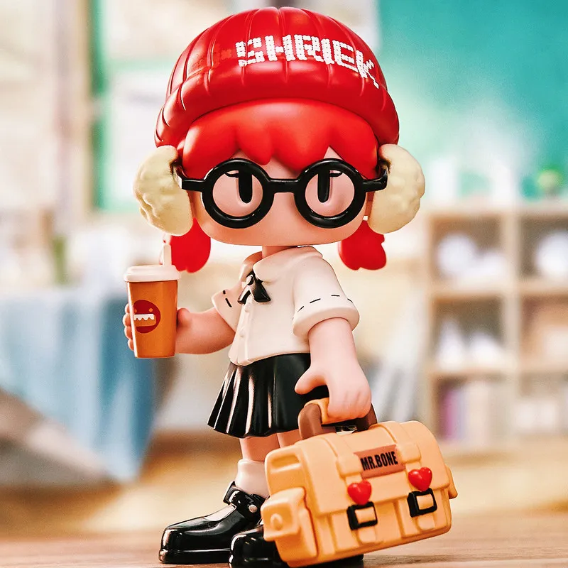 New Mr Bone Collectible Action Figure First Love Limited Edition Large Size Figurine Desktop Display Home Decor  Doll view 3