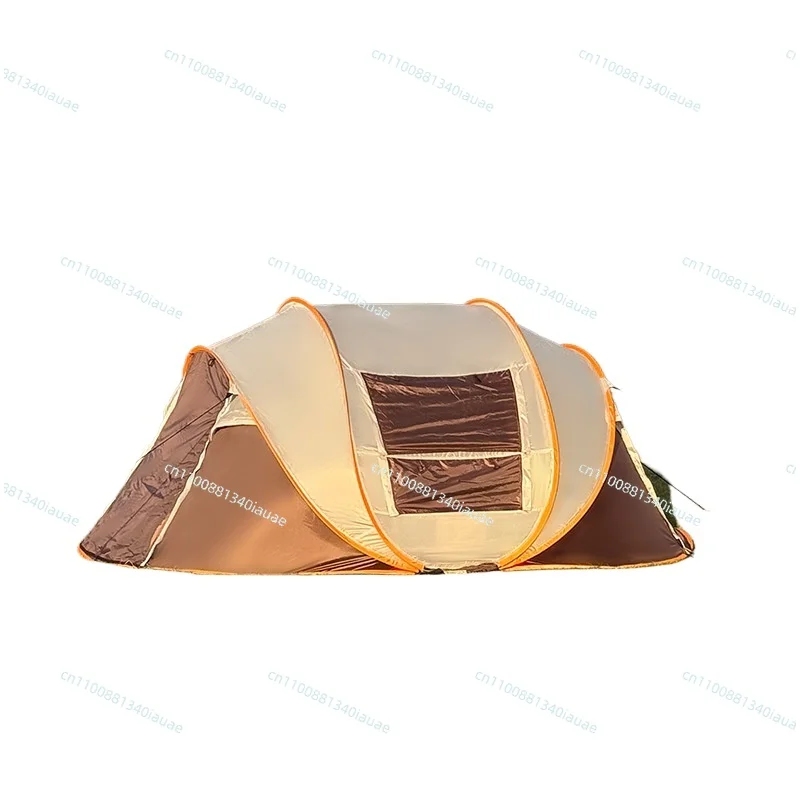Outdoor Fully Automatic Tent Opens in 1 Second, Wild Camping Tent, Hand-thrown Tent for 4-6 People