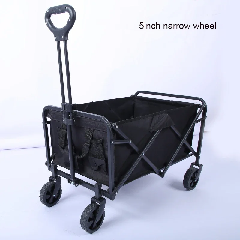 

5Inch Silent Universal Wheel Outdoor Beach Wagon For Camping Fishing Sports Shopping