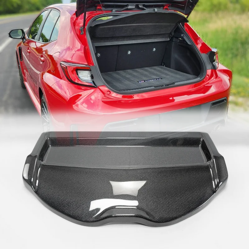 Acessórios do carro para corolla gr capa traseira do tronco de carga, componente de proteção de armazenamento traseiro, acessório organizador interior