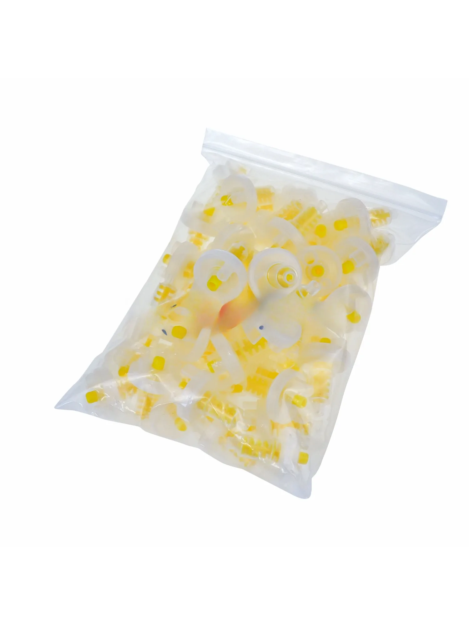 Dentals Mixing Tips  Dynamic Yellow  disposable tips 1:4 for impression materials