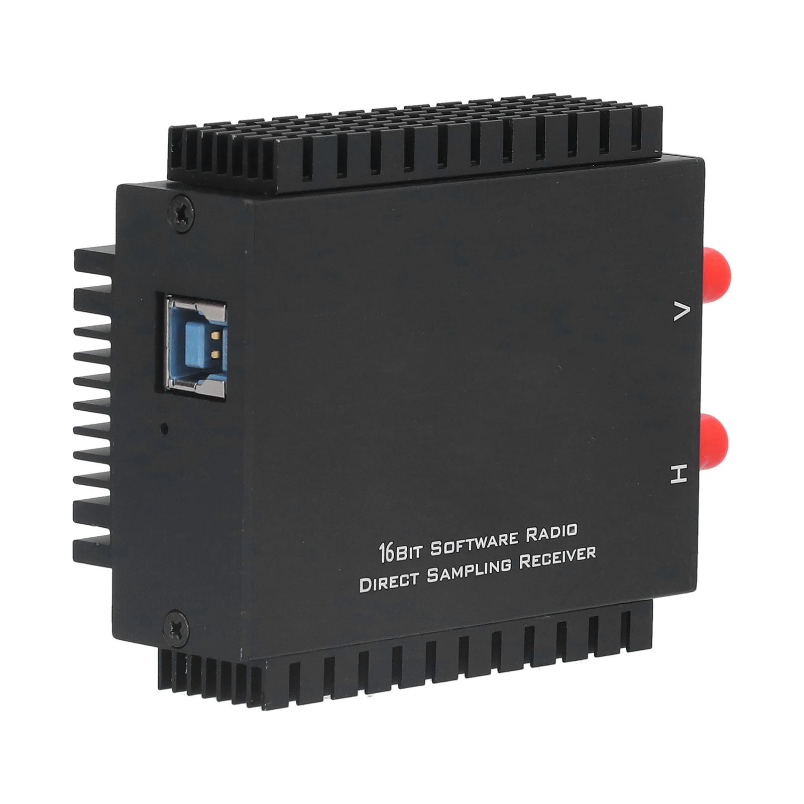 جهاز استقبال راديو محدد بالبرمجيات وحدة صناعية من سبائك الألومنيوم 1 كيلو هرتز ‐ 64 ميجا هرتز RX888 MKII 64M LPF أجهزة إرسال واستقبال الراديو
