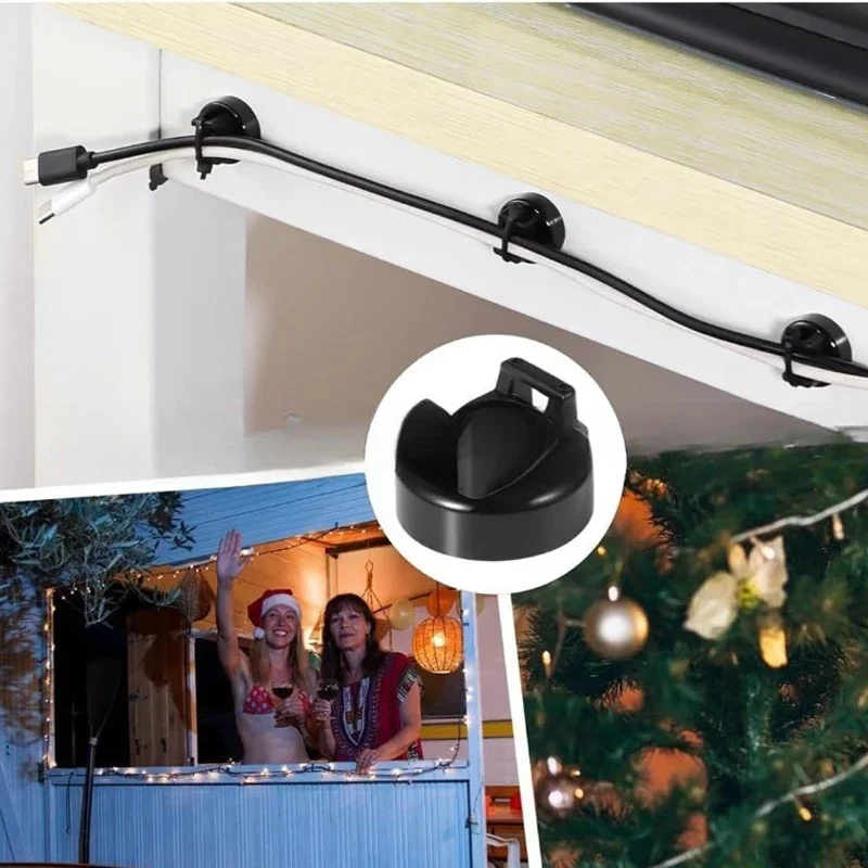 22/31/36/43mm Zip Tie Mount Multipurpose Magnetic Cable Holder Cable Tie Mount Magnets Magnetic Wire Management Bases Heavy Duty
