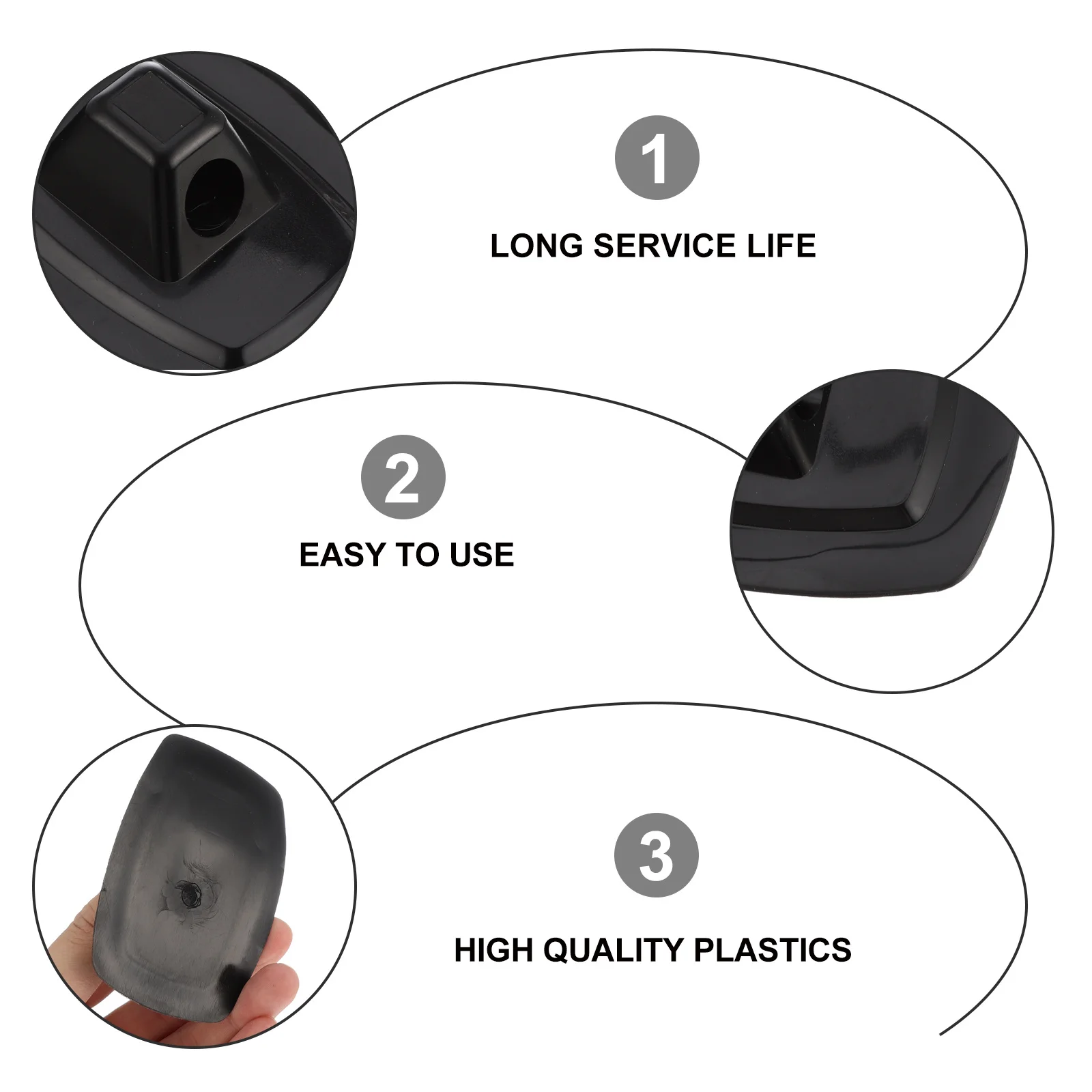 

10Pcs Kayak Fixing Brackets Durable Plastic Engine Buckle Marine Motor Seat Hook Rope Buckle Boat Accessories Seat Outboard Hook