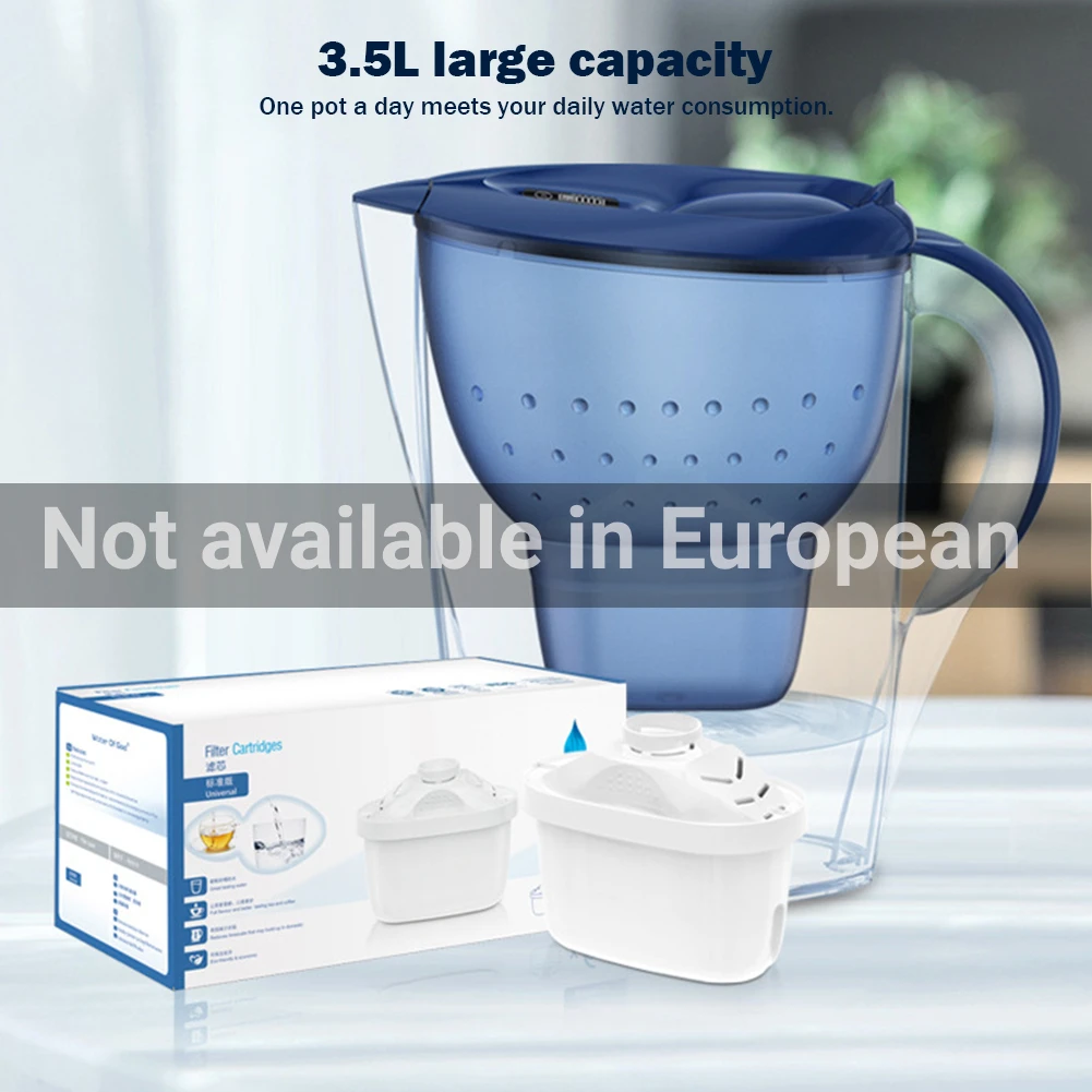1-10pc Water Filter Jug Cartridges for Brita- Maxtra Reducing Limescale Chlorine Replacement Filter Cartridges Activated Carbon image 5