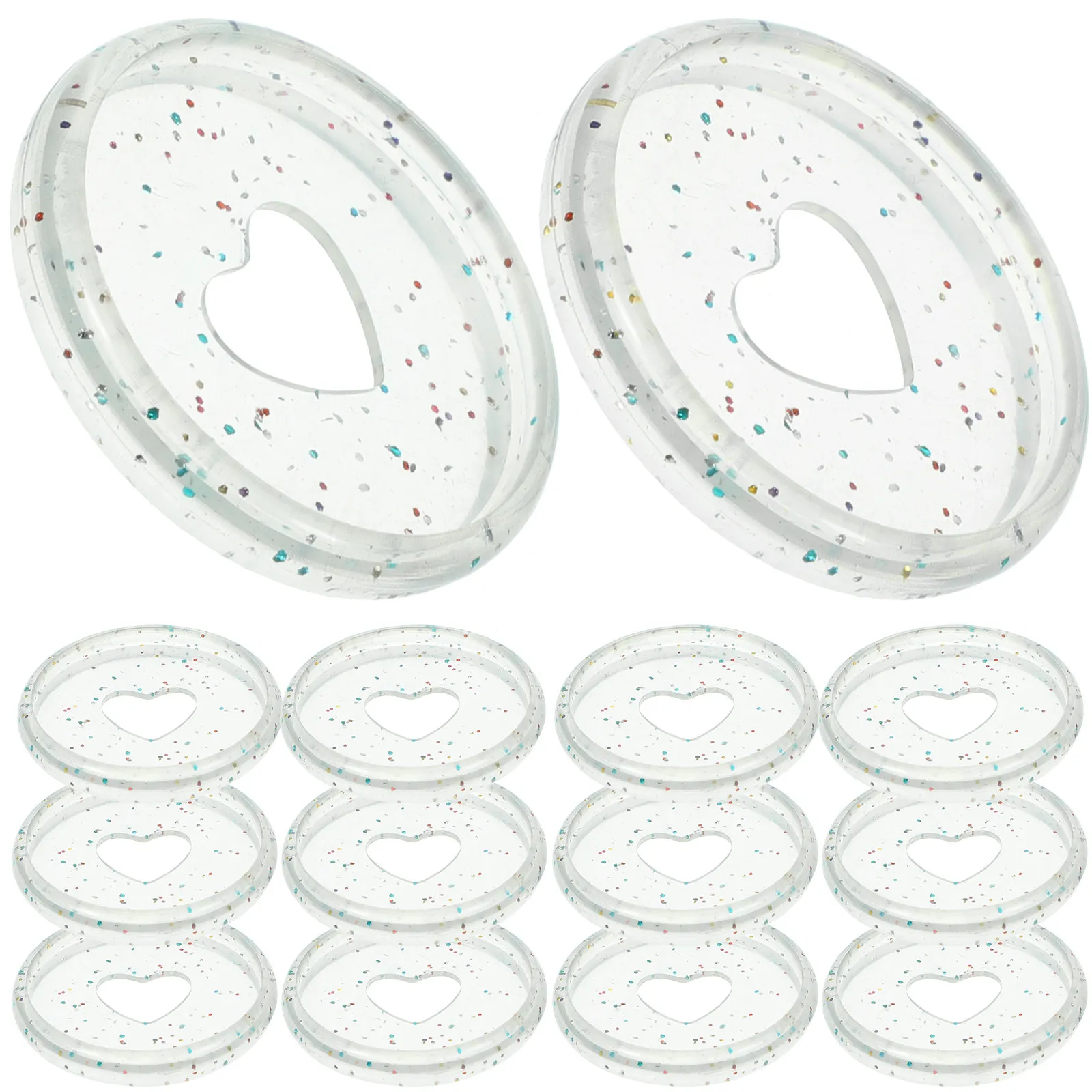 

50 шт. пластиковых дисков для переплета, круглые расширяющиеся кольца для блокнотов, ежедневников, офисных систем переплета, дисковые кольца для документов