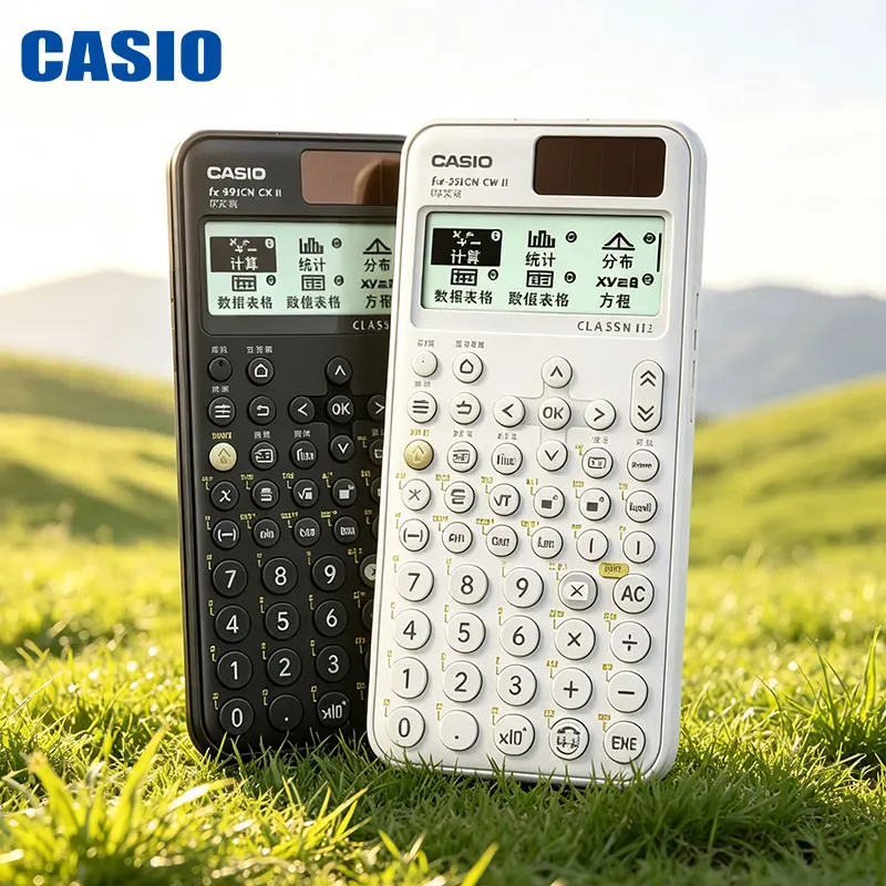 Casio FX-999CN CW/FX-991CN CW/MX-12B/DH-12/AX-12B Anti - fall protection design scientific calculator business travel use
