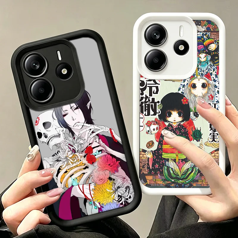 Чехол для телефона Hoozuki no Reitetsu для Xiaomi Poco M8 X7 X6 X5 M7 Pro F8 F7 15T Ultra Mi 17T 17 Pro Max 15 14T 14 Pro Cover Coque Sh
