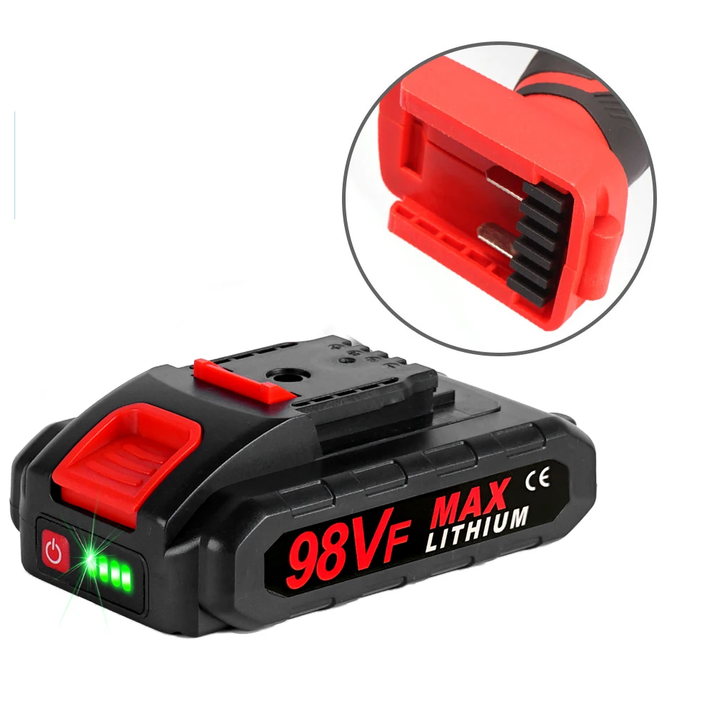 98VF Battery For Mini Electric Saw Electric Wrench Reciprocating Saw for 36VF 48VF 88VF Rechargeable Li-ion Battery