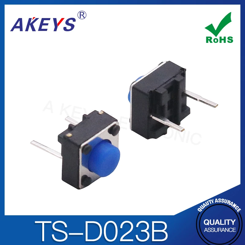 20PCS TS-D023B Light touch 6 * 6 * 5 medium two pin micro touch key switch