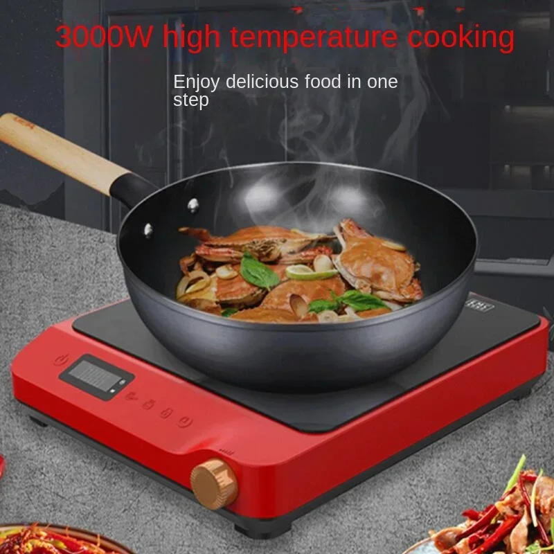 طباخ حث منزلي متعدد الوظائف ، وعاء ساخن للقلي عالي الطاقة