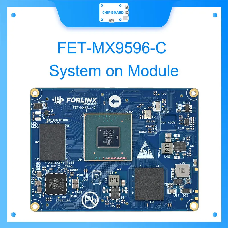 

FET-MX9596-C Сом: i.MX9596 (6xA55@1,8 ГГц + M7@800 МГц + M33@333 МГц), 8 ГБ LPDDR4x, 64 ГБ eMMC, Linux