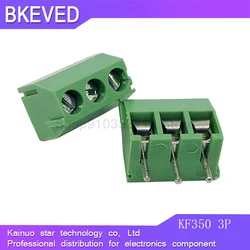 20PCS KF350-2P KF350-3P 3.5mm KF350 2 Pin 3 Pin Green Connect Terminal Screw Terminal Connector Splice connector
