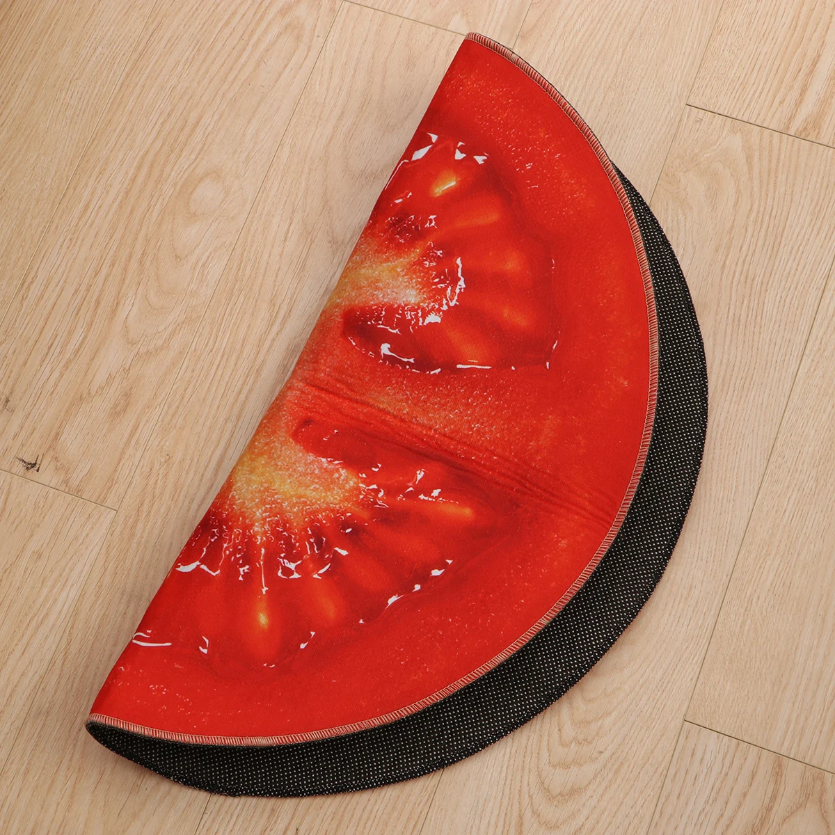 

NonSlip Fruit Design Foot Mat Water Absorption Durable Ground Mat For Living Room Bedroom Bath Room Home Decor Tomato