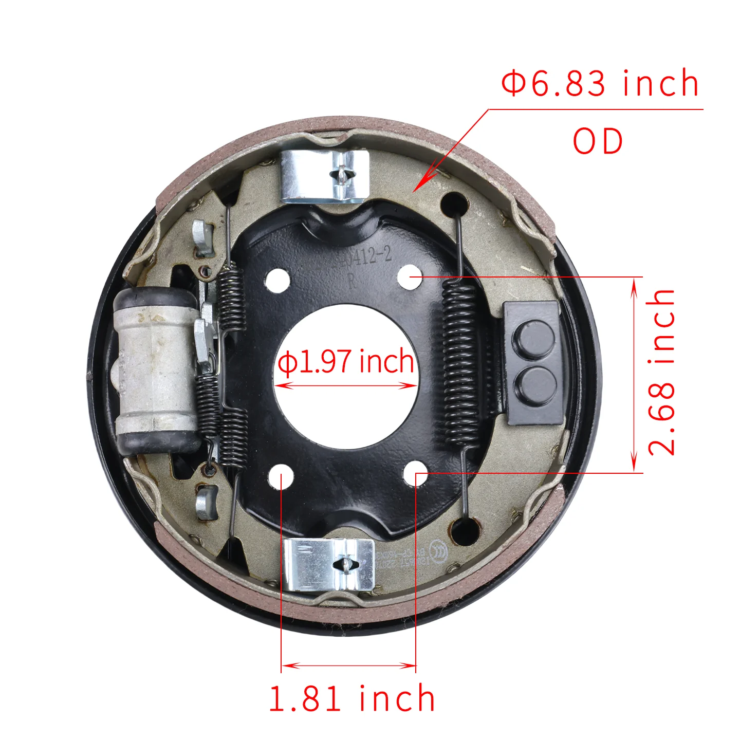 Golf Cart Parts160 Type Front Brake Cluster For Club Car EZGO Marshell Universal Vehicle Parts