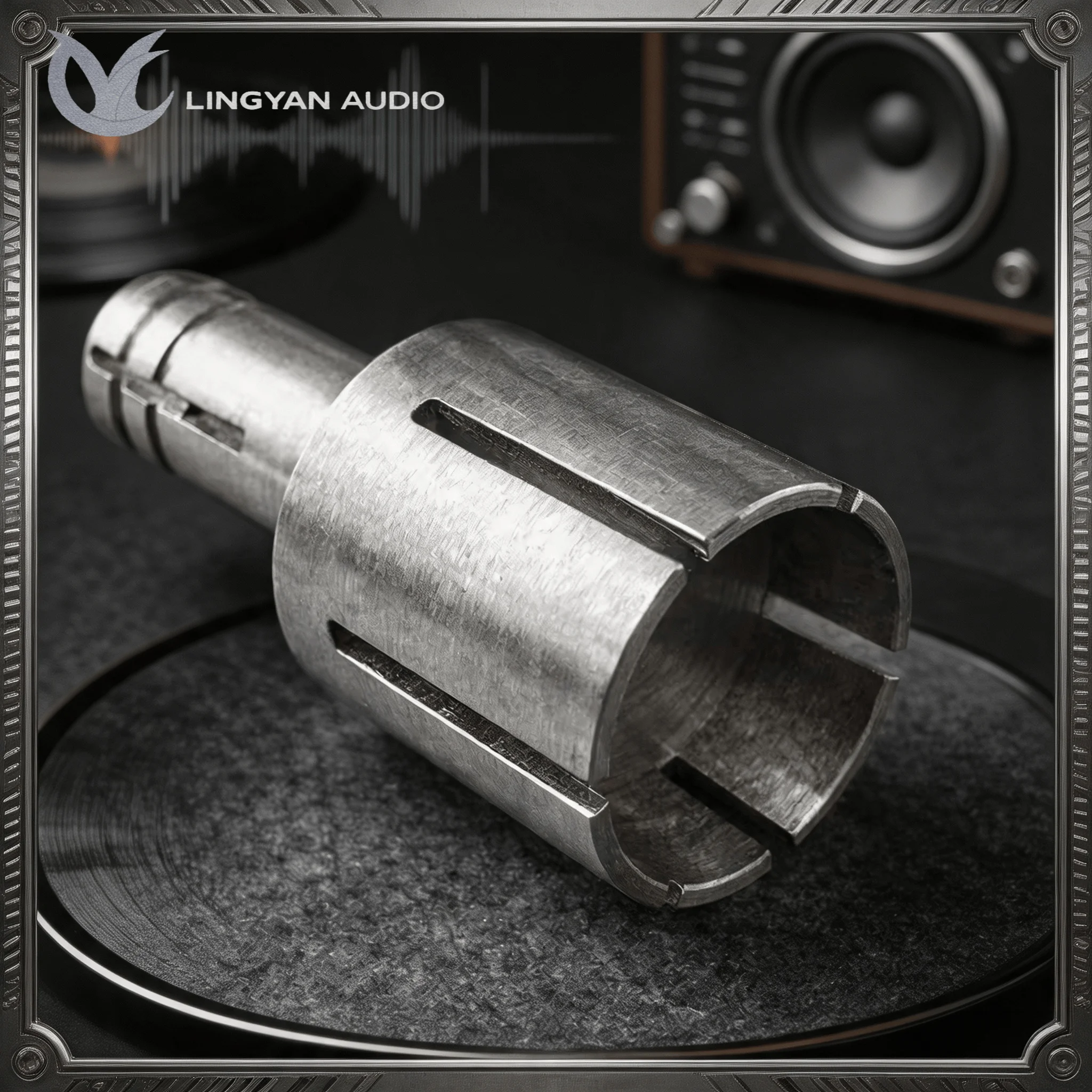 Stainless Steel Spindle Sleeve Ø7mm Shaft Ø14mm Precision Center Bushing Replacement Part for DUAL 1019 Turntable