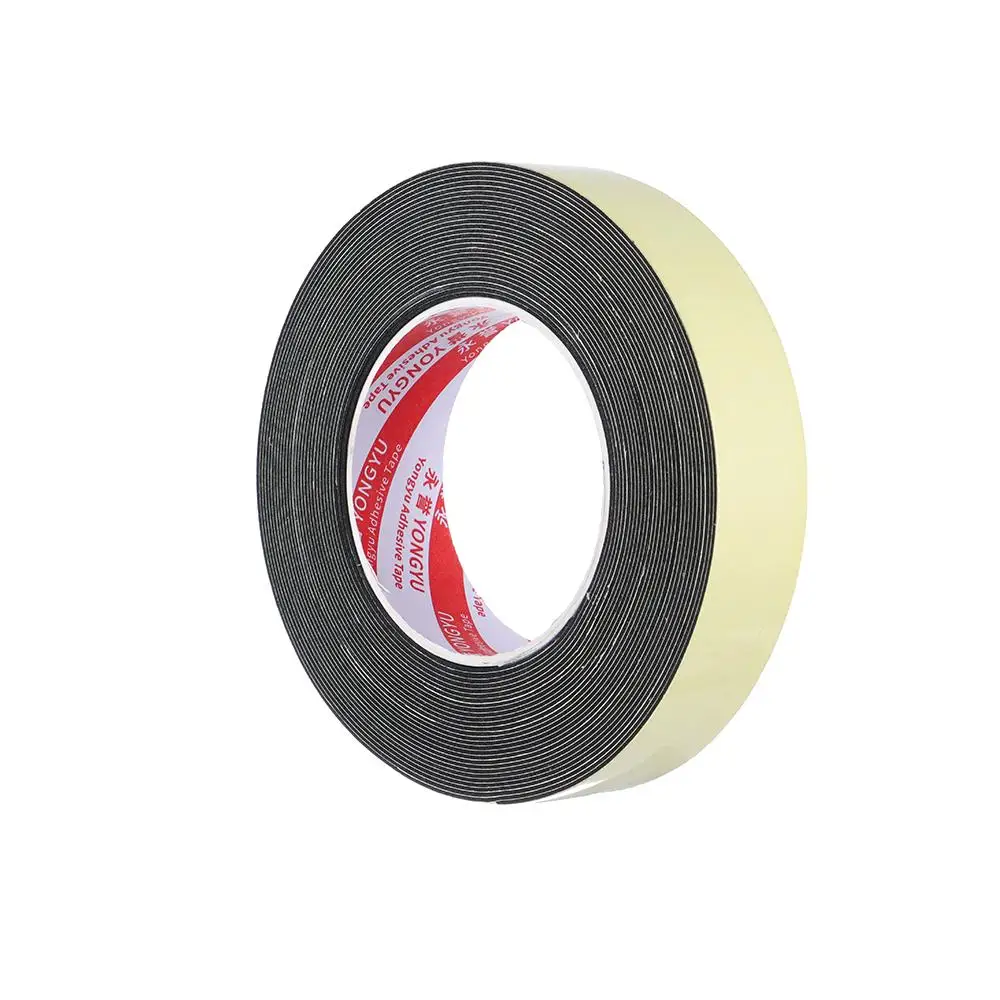 Bathroom Weather Stripping Window Door Sound insulation Rubber Strip Tape Foam Sponge Seal Strip Single Sided Adhesive