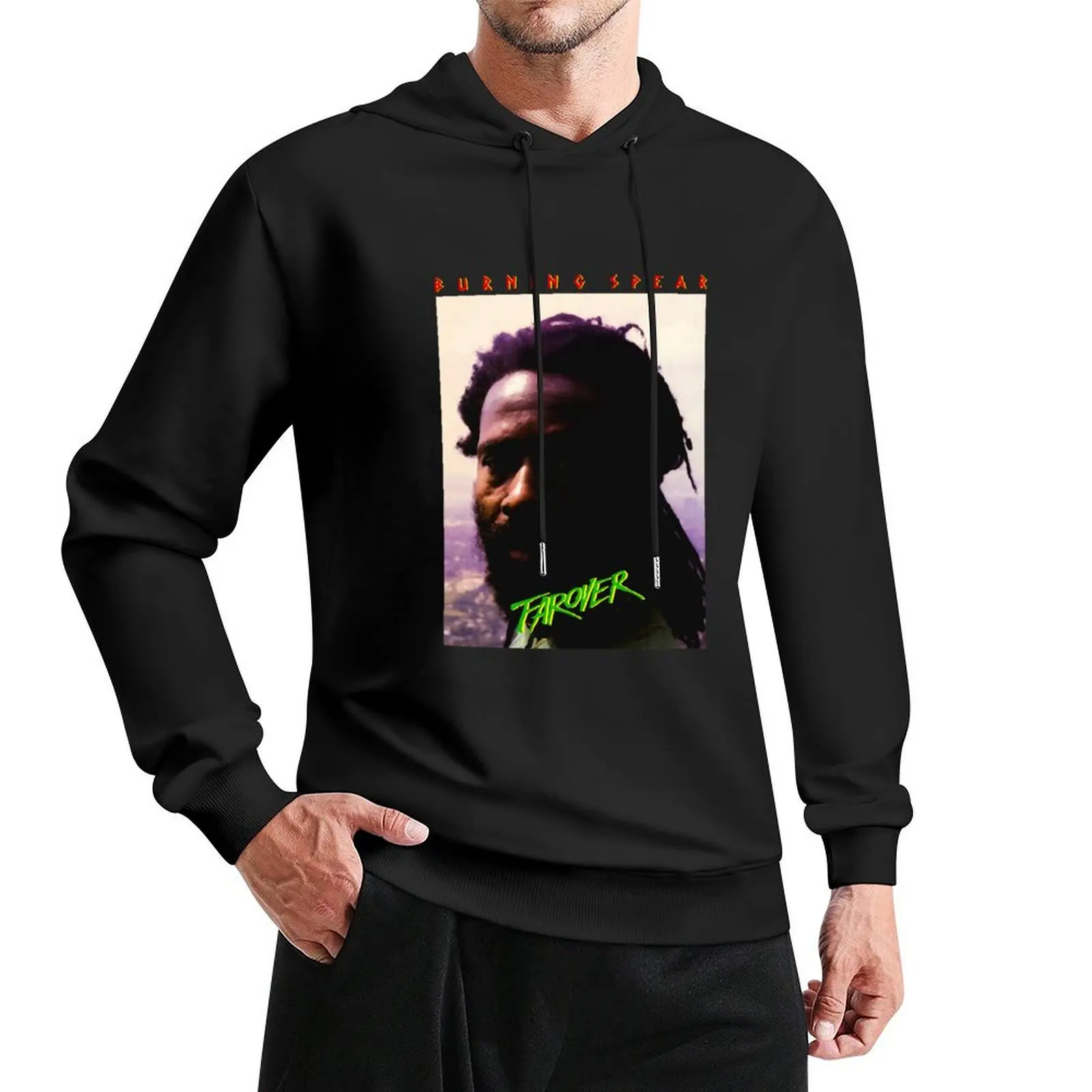 

BURNING SPEAR Pullover Hoodie clothes for men men's clothes mens clothing anime clothing new hooded tee