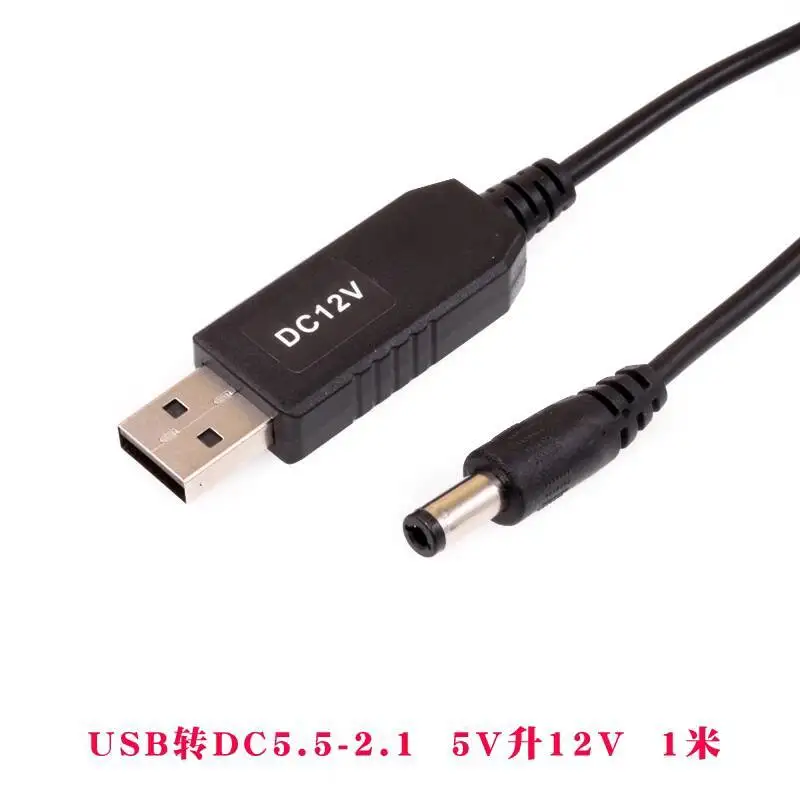 1 Stück Rundloch-Ladekabel 5V auf 9V 12V Leistungsverstärker USB DC 5.5-2.1/3.5/4017MM Schnittstelle – Detail 5