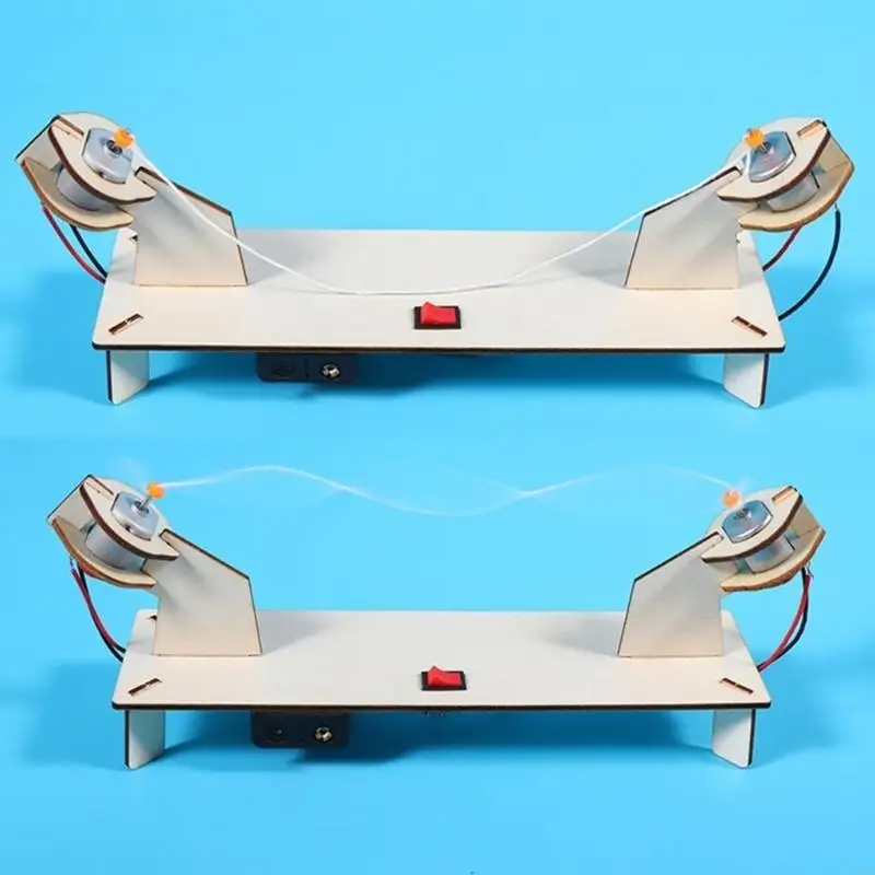 Стоящие волны научные комплекты STEM Изучение игрушек Stand Waves Экспериментальные наборы сборки сборки для научного в классе