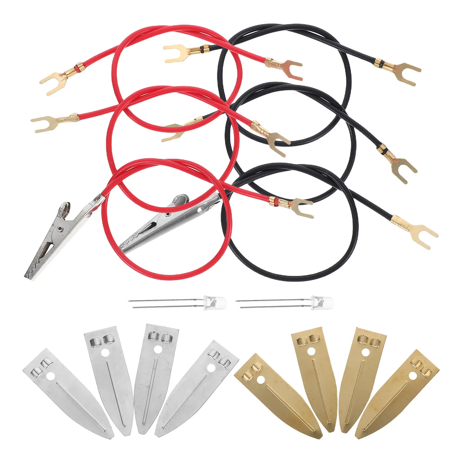 

Fruit Battery Science Experiment Kit LED DIY Home Teaching School Student Electricity Experiment Kit Physics Teaching Project