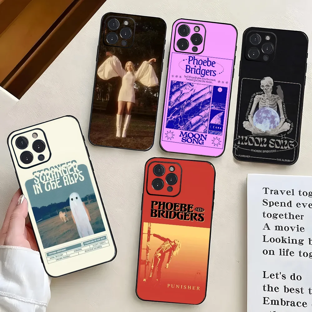 

EPC Phoebe Bridgers Music Album Phone Case Silicone Soft For IPhone 16 15 14 13 12 11 X XR Plus Pro Max Plus
